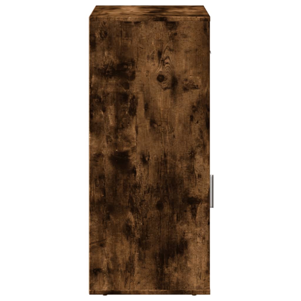 Storage Cabinet Smoked Oak 56.5x39x90 cm Engineered Wood
