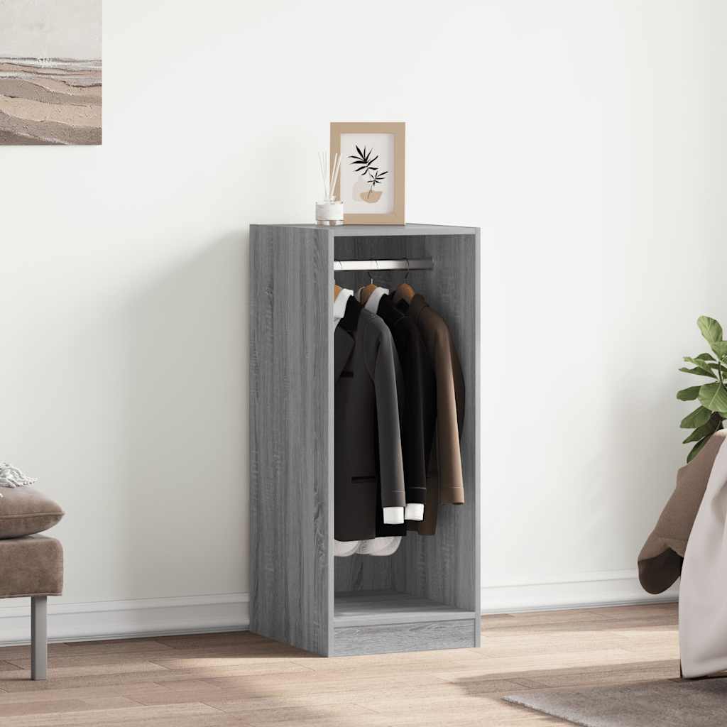 Wardrobe Grey Sonoma 48x41x102 cm Engineered Wood