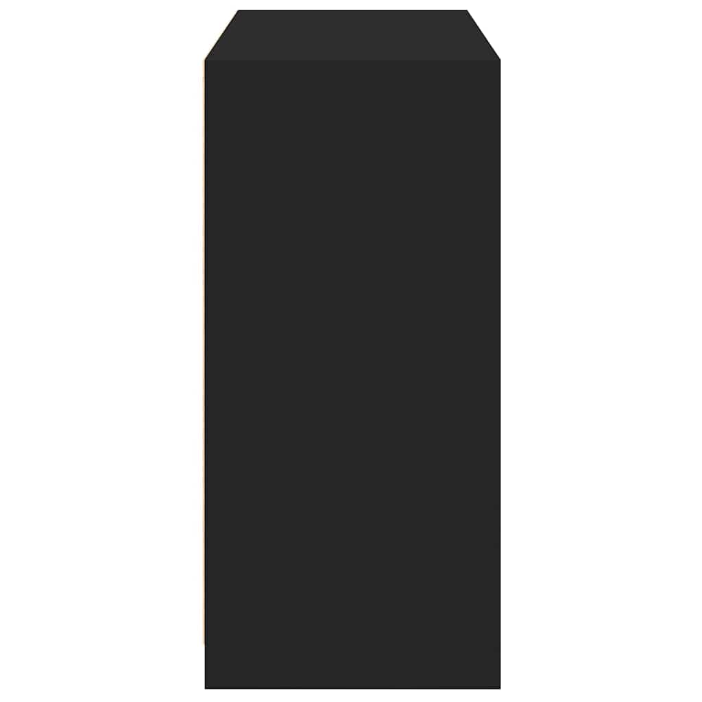 Wardrobe | Black | Engineered wood | Compact | Wardrobe | Rectangular