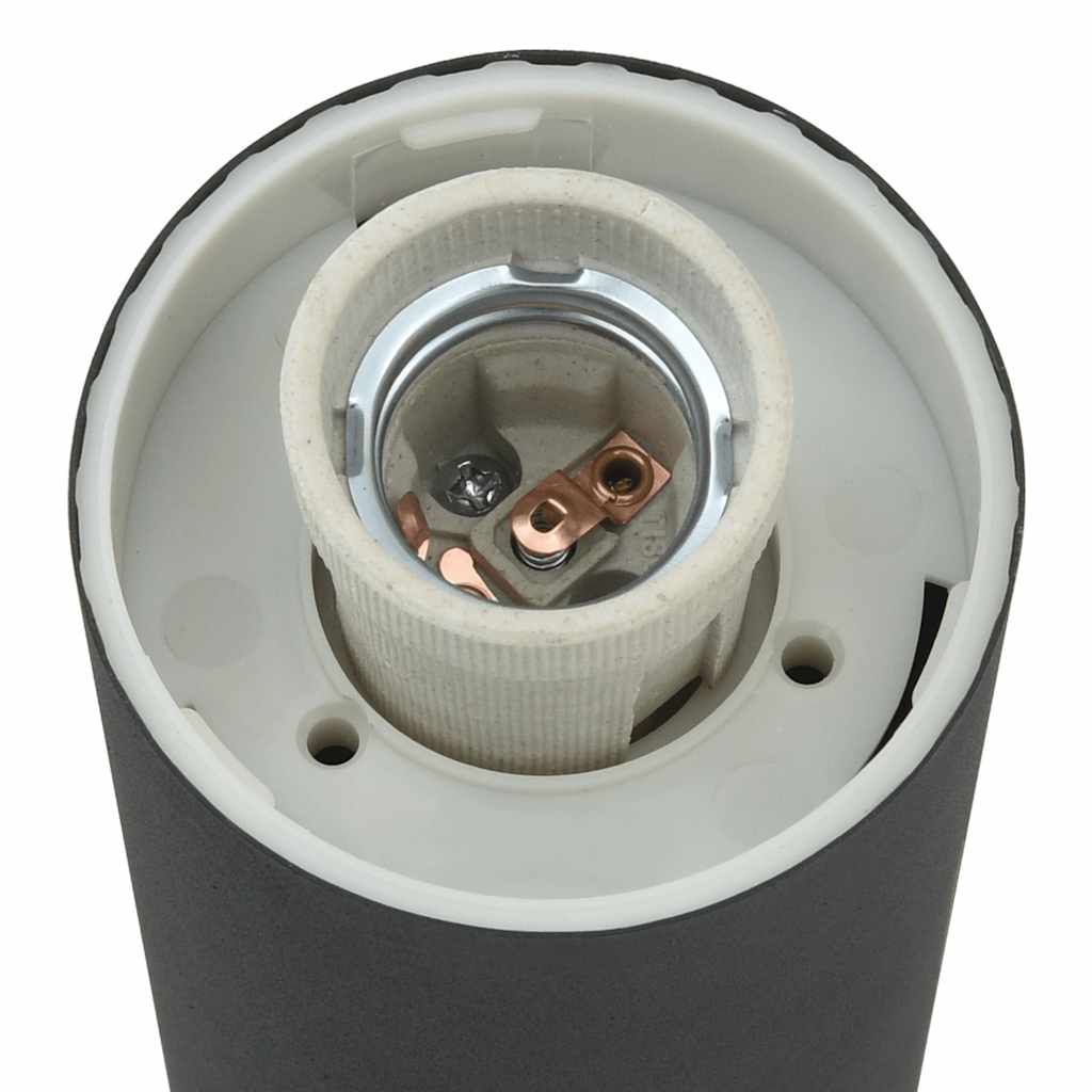 Bollard Light with Outlet 110 cm Stainless Steel IP44