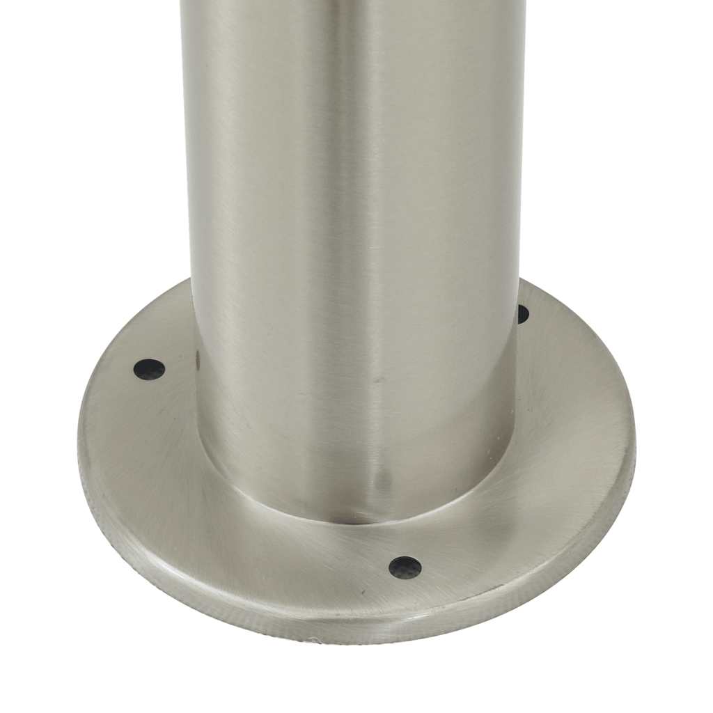 Bollard Lights with Outlet 3 pcs 120 cm Stainless Steel IP44