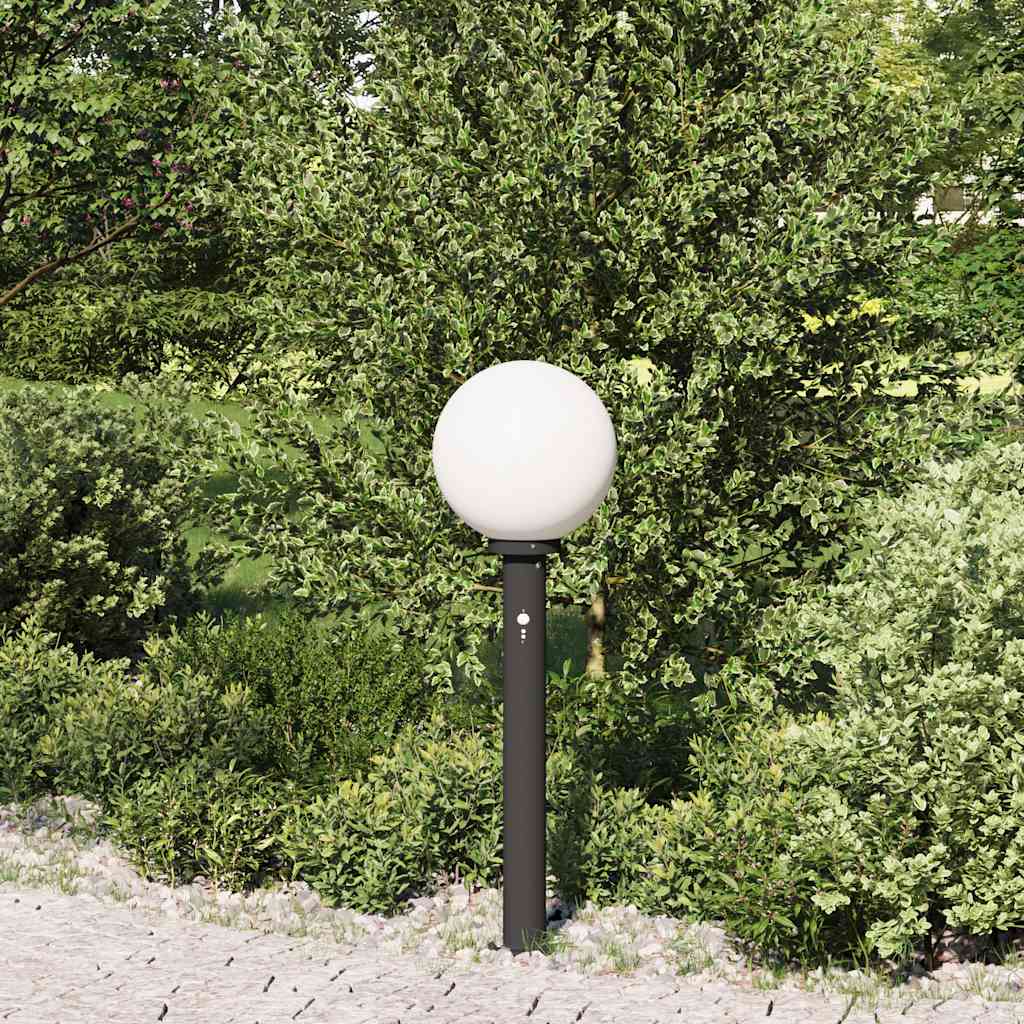 Bollard Light with Sensor 80 cm Black IP44