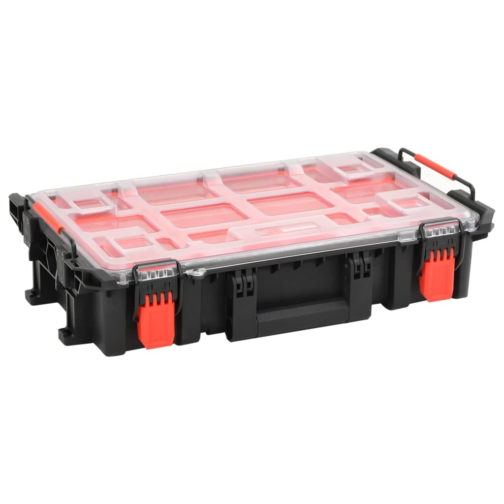 Portable Flight Case Black 55,5x34,5x13,5 cm PP