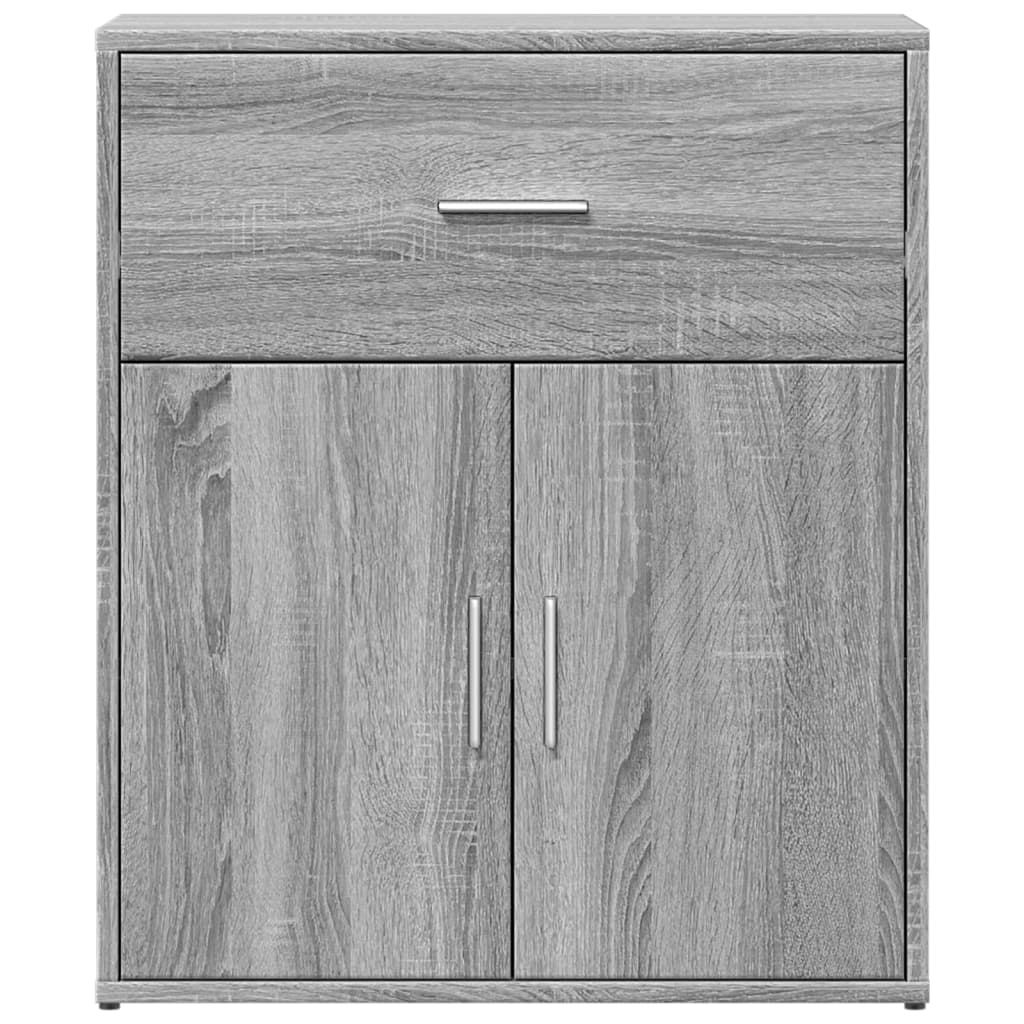 Sideboards 2 pcs Grey Sonoma 60x31x70 cm Engineered Wood