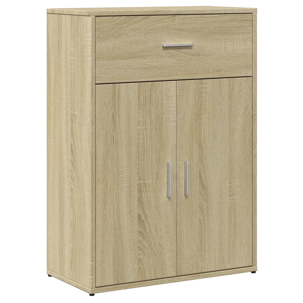 Sideboards 2 pcs Sonoma Oak 60x30x84 cm Engineered Wood
