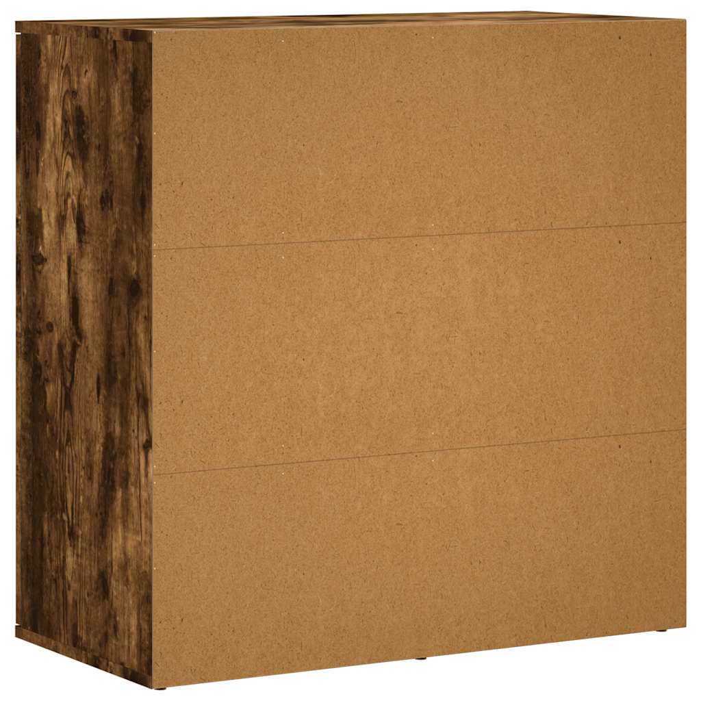 Sideboard | Smoked Oak | Engineered Wood | Large | Sideboard