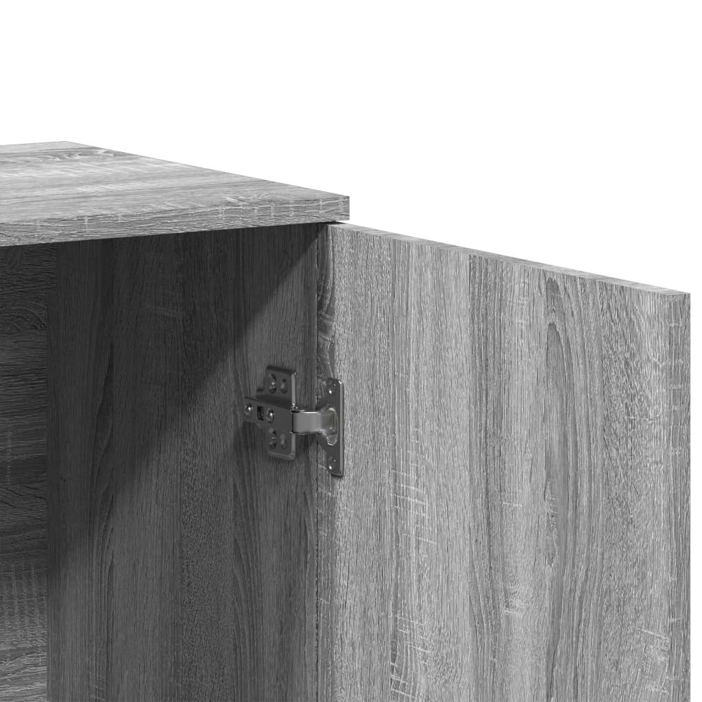 Sideboards 3 pcs Grey Sonoma Engineered Wood