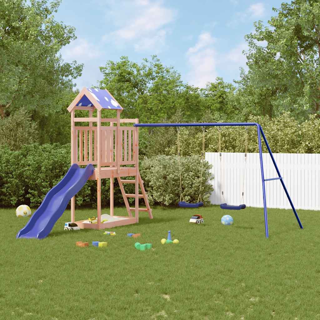 Outdoor Playset Solid Wood Douglas