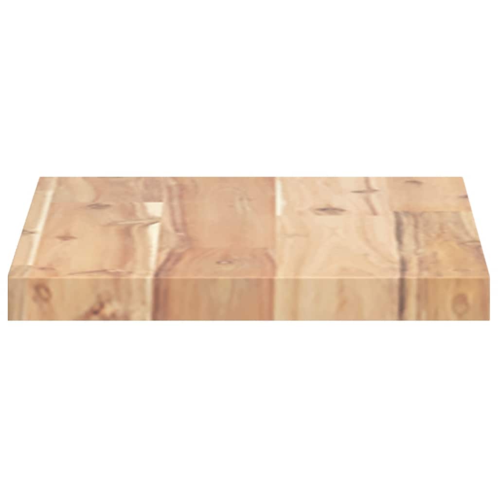 Floating Shelves 3 pcs 40x20x2 cm Untreated Solid Wood Acacia