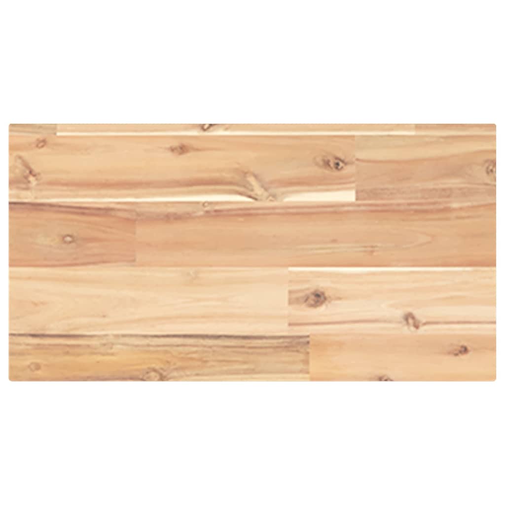 Floating Shelves 4 pcs 40x20x2 cm Untreated Solid Wood Acacia
