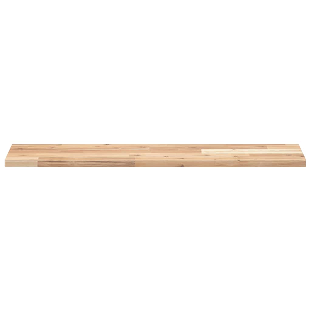 Floating Shelves 3 pcs 80x20x2 cm Untreated Solid Wood Acacia