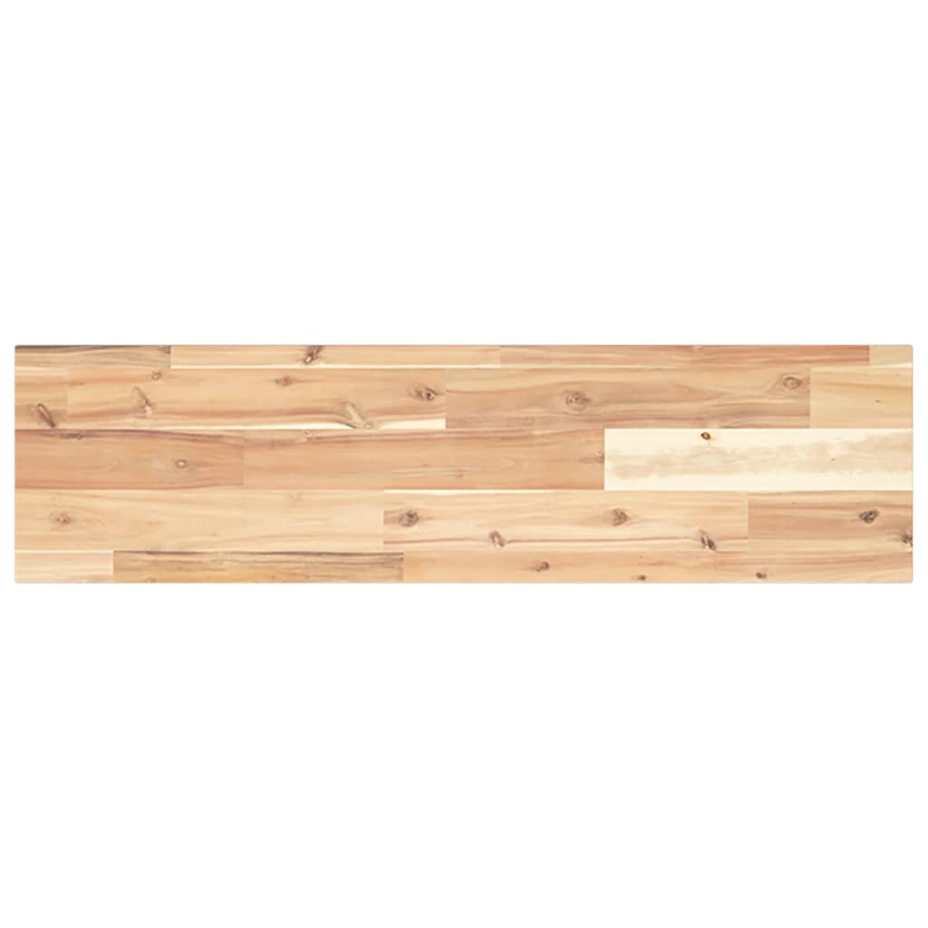 Floating Shelves 3 pcs 80x20x2 cm Untreated Solid Wood Acacia