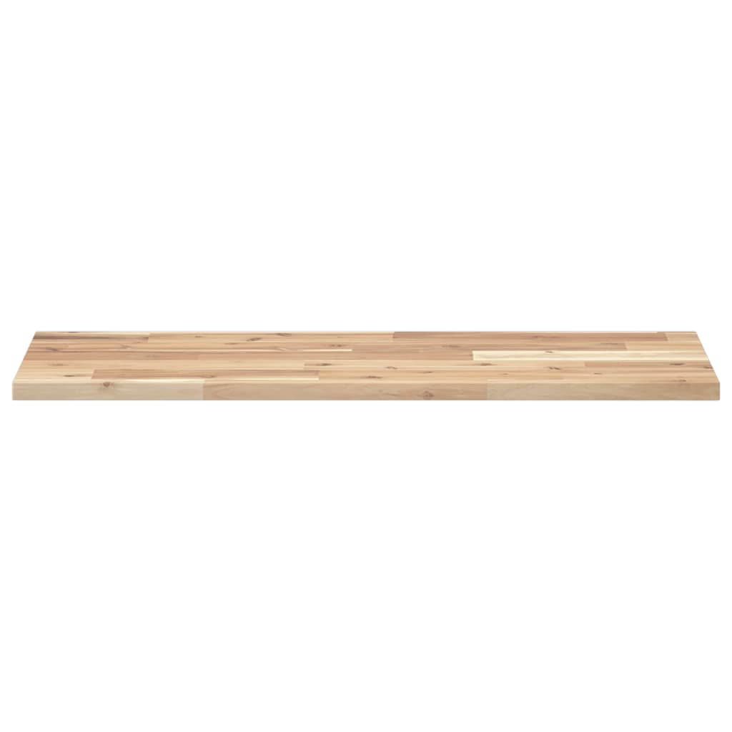 Floating Shelves 3 pcs 100x30x2 cm Untreated Solid Wood Acacia