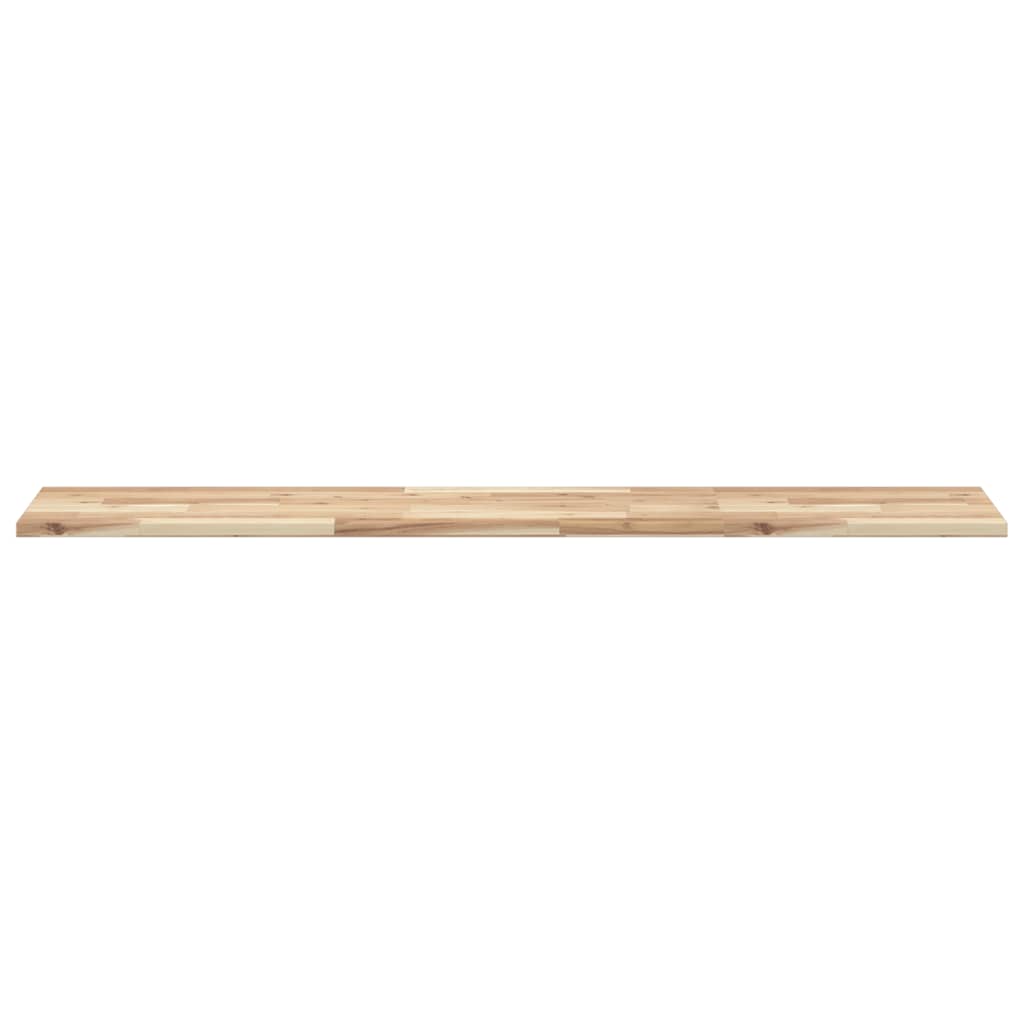 Floating Shelves 2 pcs 120x30x2 cm Untreated Solid Wood Acacia