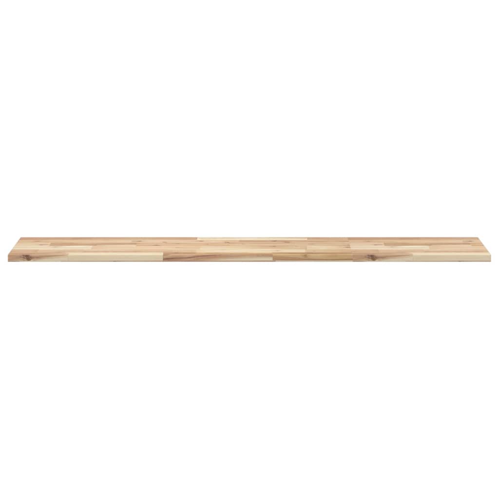 Floating Shelves 3 pcs 120x30x2 cm Untreated Solid Wood Acacia
