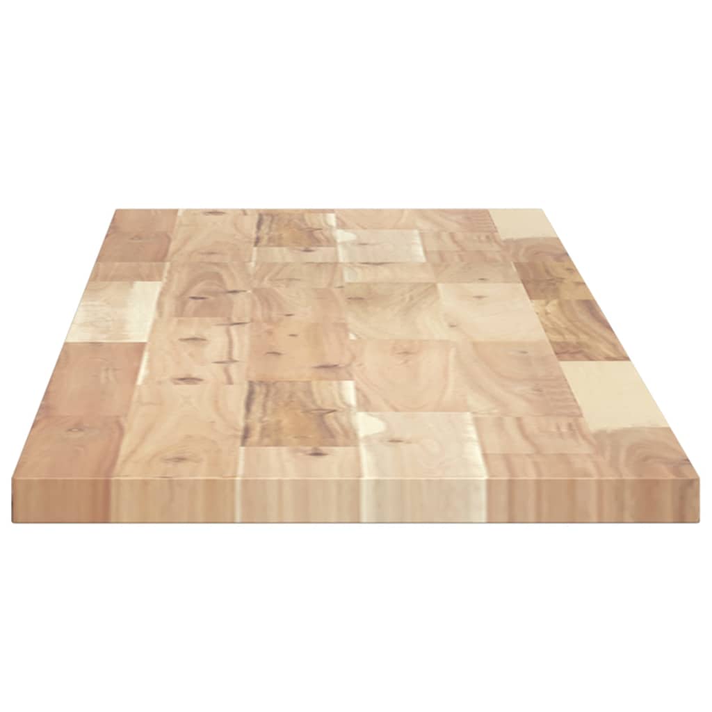 Floating Shelf 140x30x2 cm Untreated Solid Wood Acacia