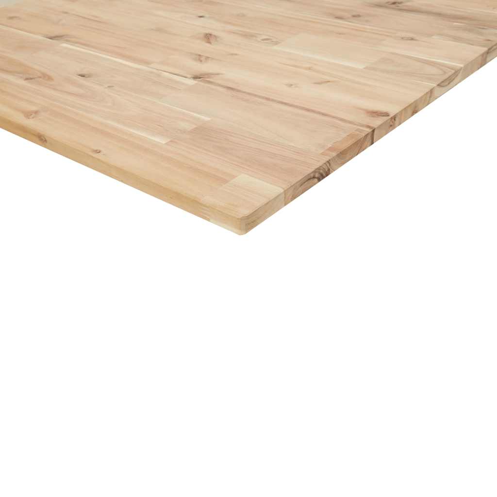 Floating Shelf 80x40x2 cm Untreated Solid Wood Acacia