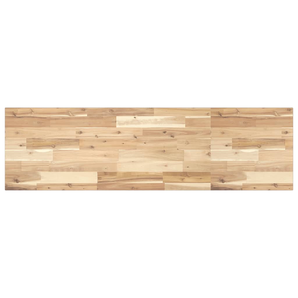 Floating Shelves 3 pcs 120x40x2 cm Untreated Solid Wood Acacia