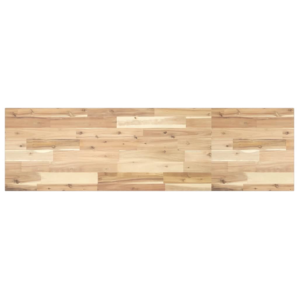 Floating Shelves 4 pcs 160x40x2 cm Untreated Solid Wood Acacia
