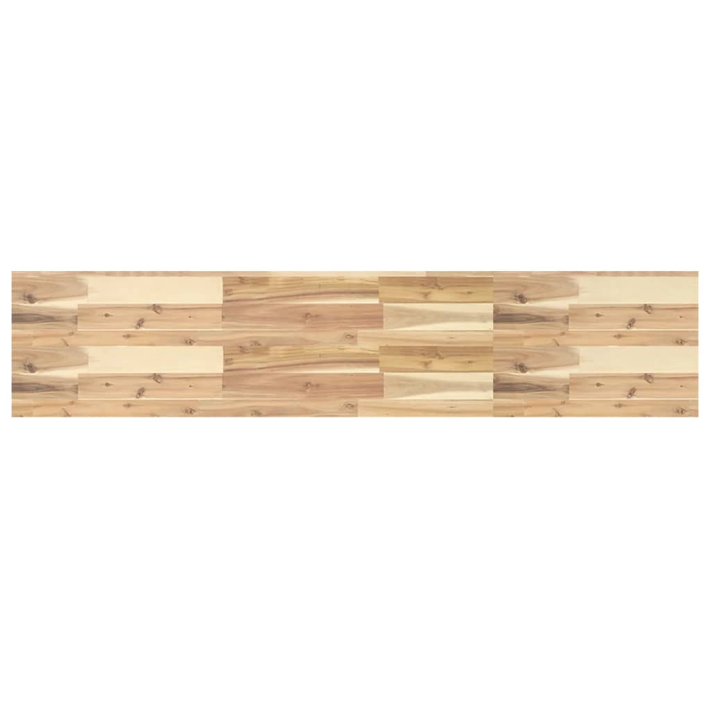 Floating Shelves 4 pcs 160x30x4 cm Untreated Solid Wood Acacia