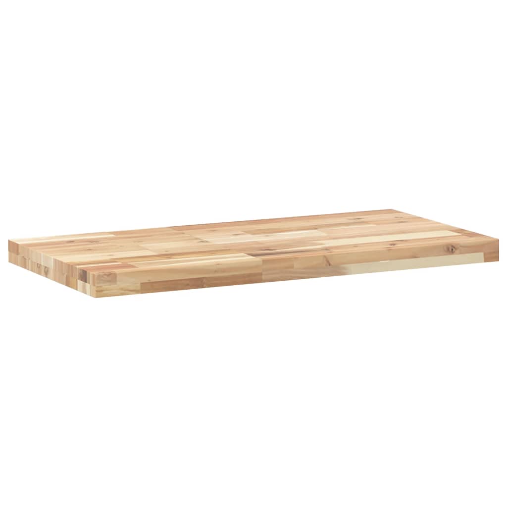 Floating Shelves 4 pcs 100x40x4 cm Untreated Solid Wood Acacia