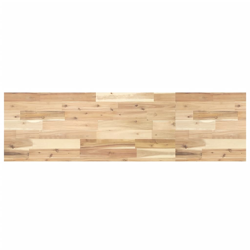 Floating Shelves 3 pcs 140x40x4 cm Untreated Solid Wood Acacia