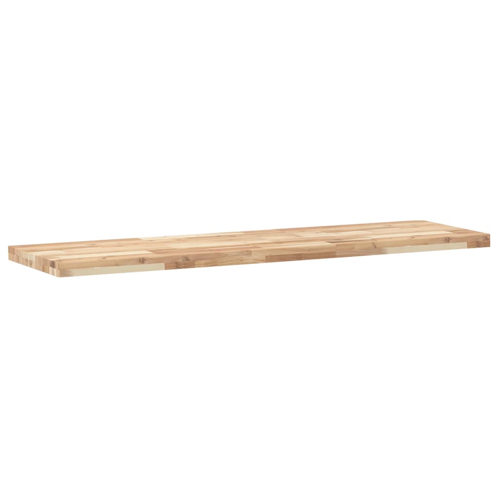 Floating Shelves 3 pcs 160x40x4 cm Untreated Solid Wood Acacia