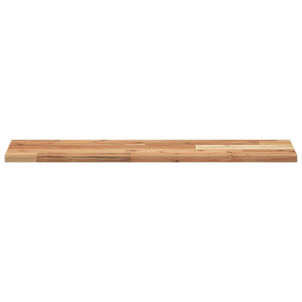 Floating Shelves 2 pcs 100x20x2 cm Oil Finished Solid Wood Acacia