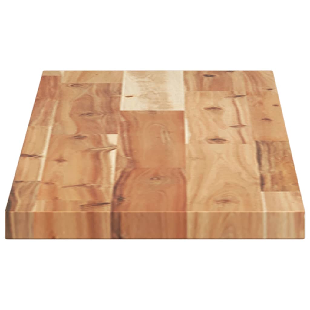 Floating Shelves 2 pcs 100x20x2 cm Oil Finished Solid Wood Acacia