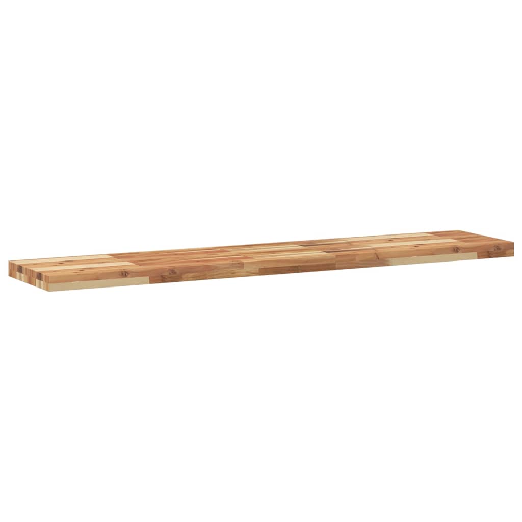 Floating Shelf 120x30x4 cm Oil Finished Solid Wood Acacia