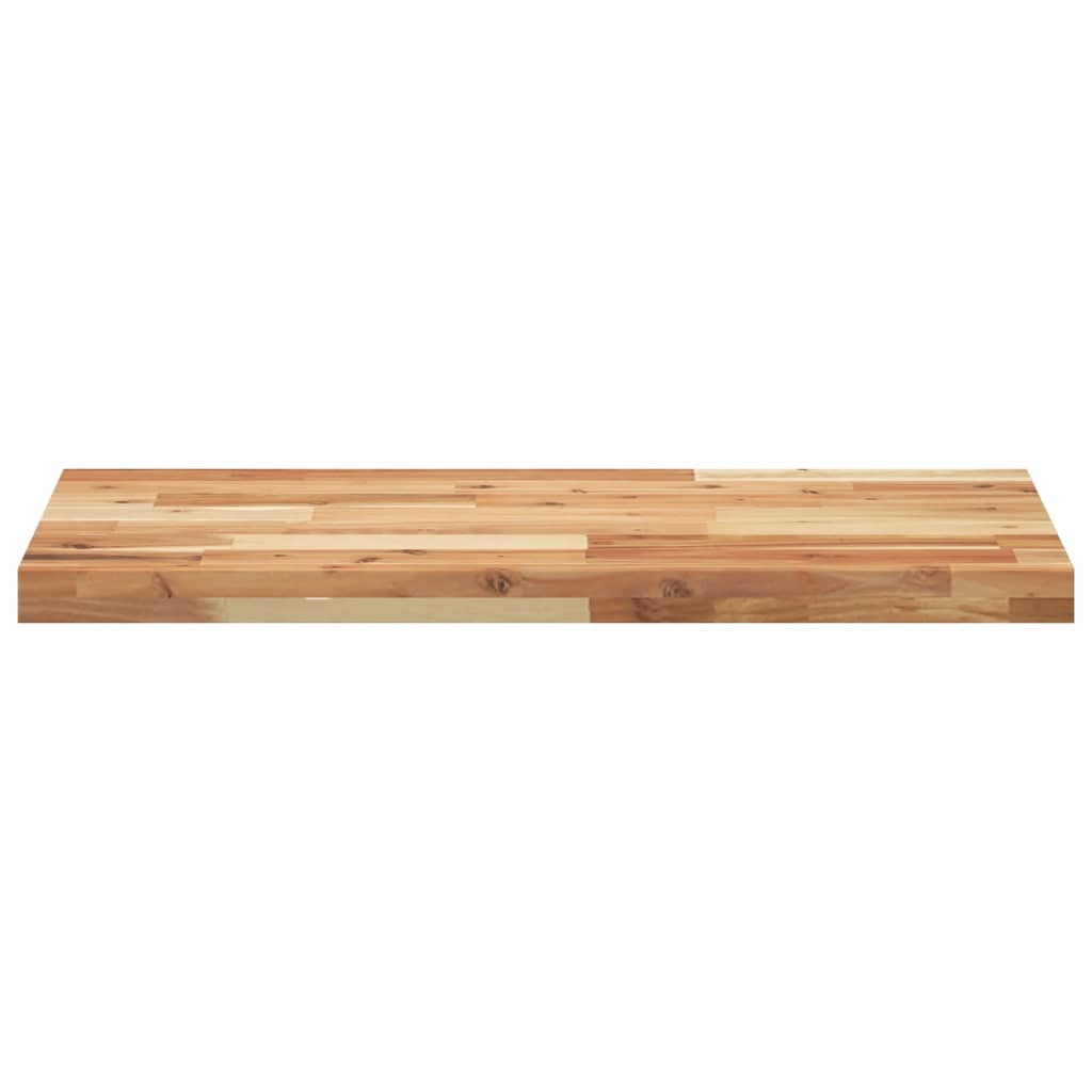 Floating Shelf 120x40x4 cm Oil Finished Solid Wood Acacia