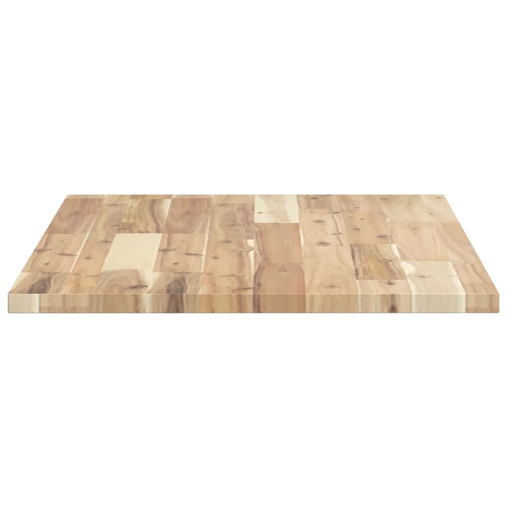 Bathroom Vanity Top Untreated 60x50x2 cm Solid Wood Acacia