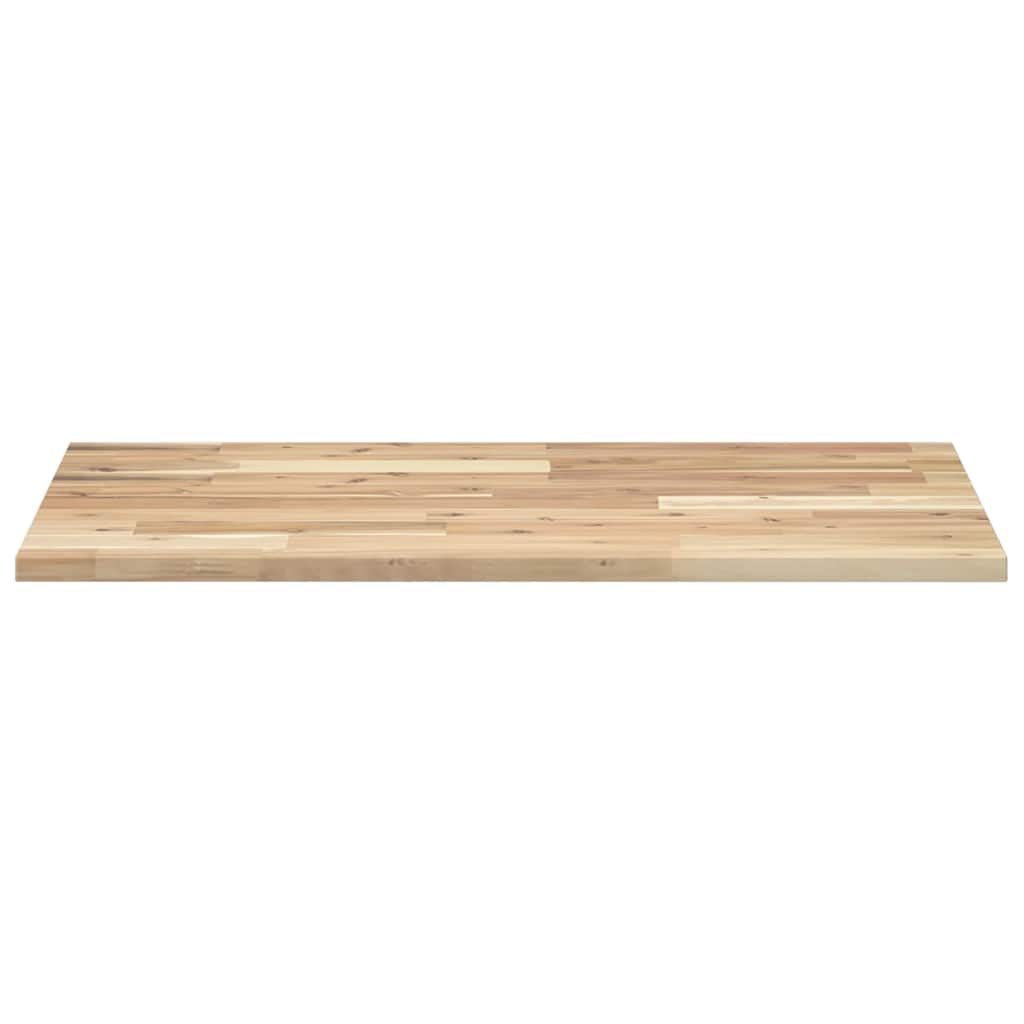 Desk Top Untreated 80x50x2 cm Solid Wood Acacia