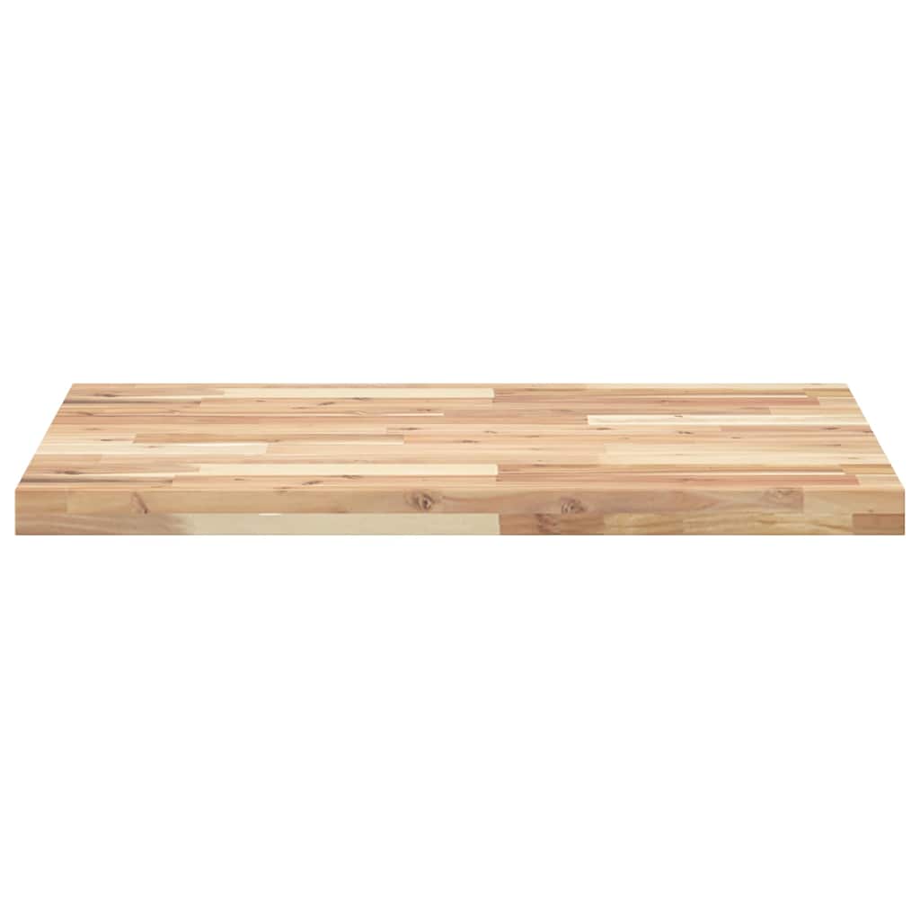Desk Top Untreated 100x60x4 cm Solid Wood Acacia