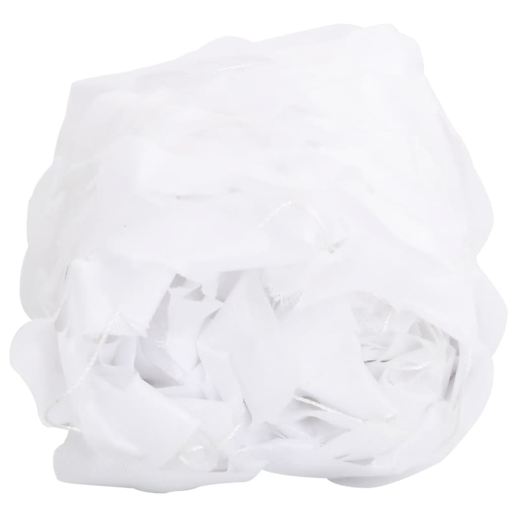 Camouflage Net with Storage Bag 312x140 cm White