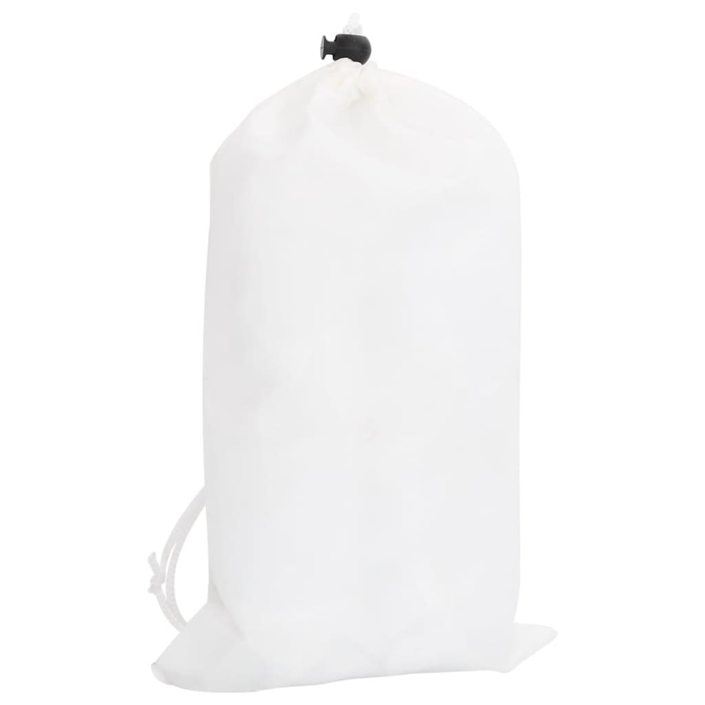 Camouflage Net with Storage Bag 627x290 cm White