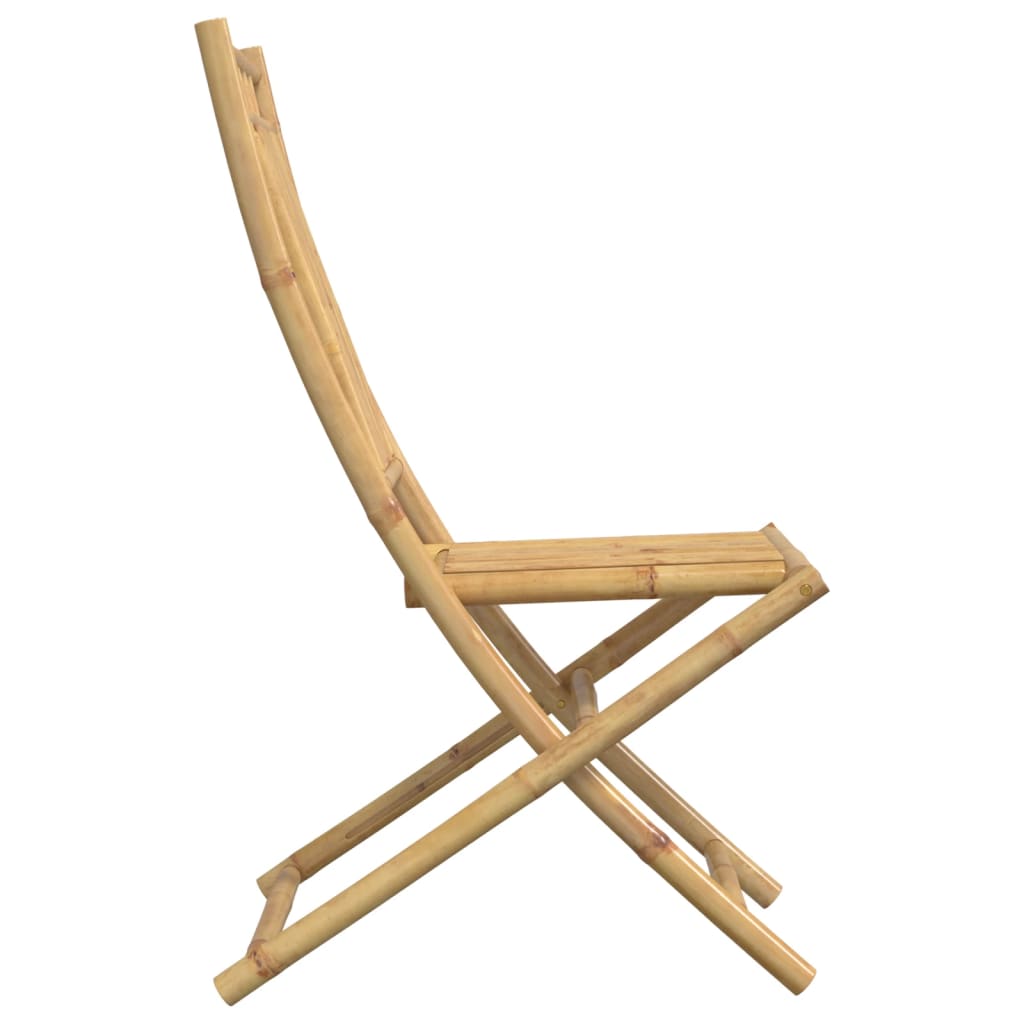 Folding Chairs 2 pcs 46x66x99 cm Bamboo
