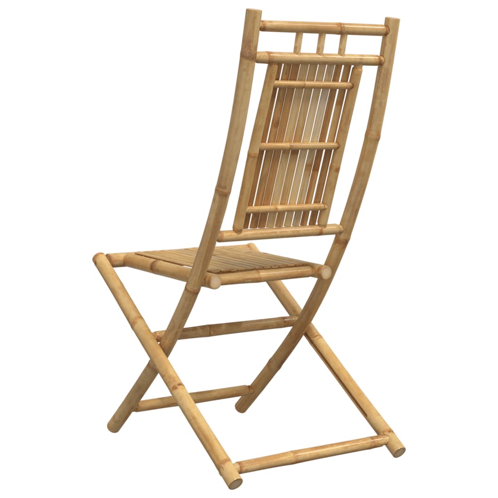 Folding Chairs 2 pcs 46x66x99 cm Bamboo