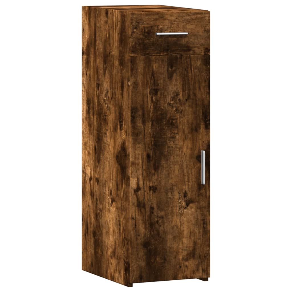 Sideboard Smoked Oak 30x42,5x93 cm Engineered Wood
