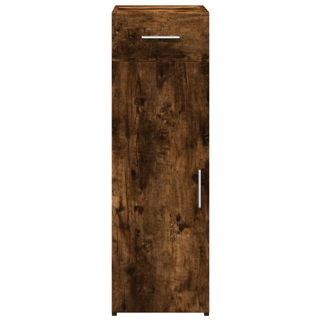 Sideboard Smoked Oak 30x42,5x93 cm Engineered Wood