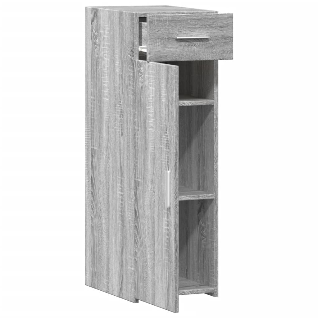 Sideboard Grey Sonoma 30x42,5x93 cm Engineered Wood