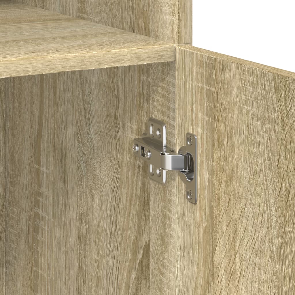 Highboard Sonoma Oak 80x42.5x249 cm Engineered Wood
