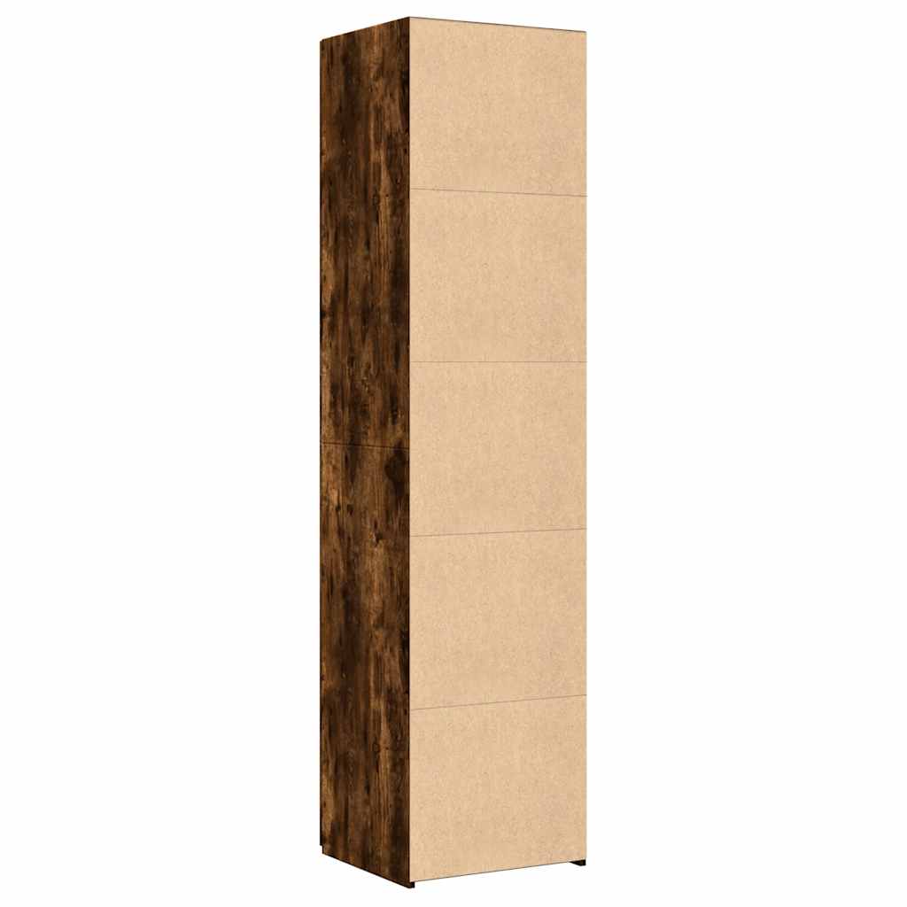 Highboard Smoked Oak 45x42,5x185 cm Engineered Wood