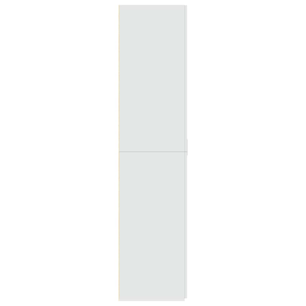 Highboard White 70x42,5x185 cm Engineered Wood