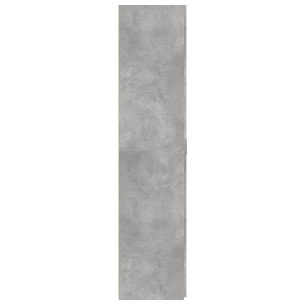 Highboard Concrete Grey 70x42,5x185 cm Engineered Wood