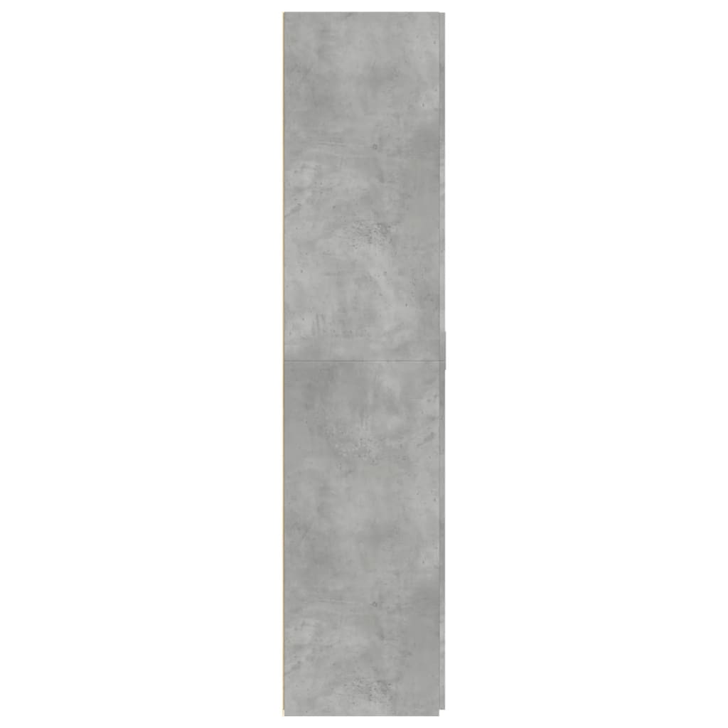 Highboard Concrete Grey 80x42,5x185 cm Engineered Wood