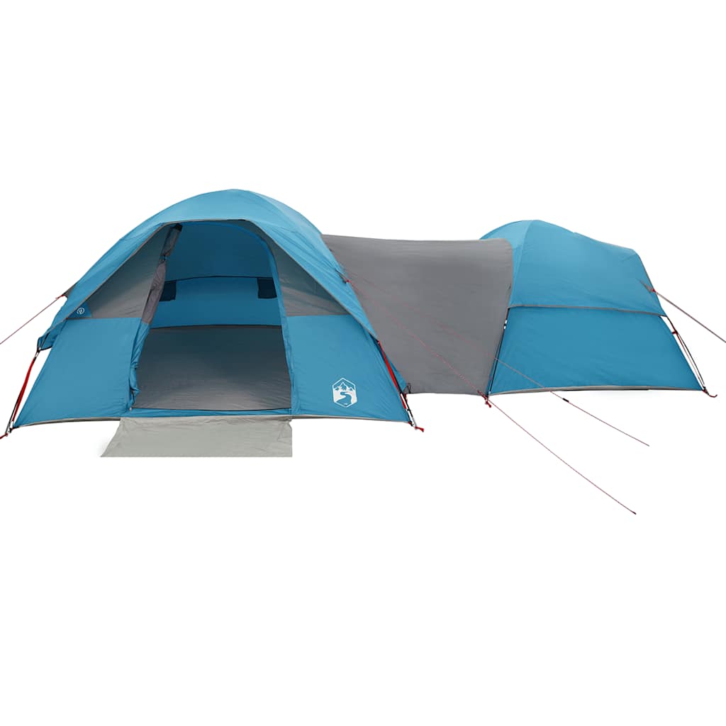 Camping Tent 5-Person Blue Waterproof
