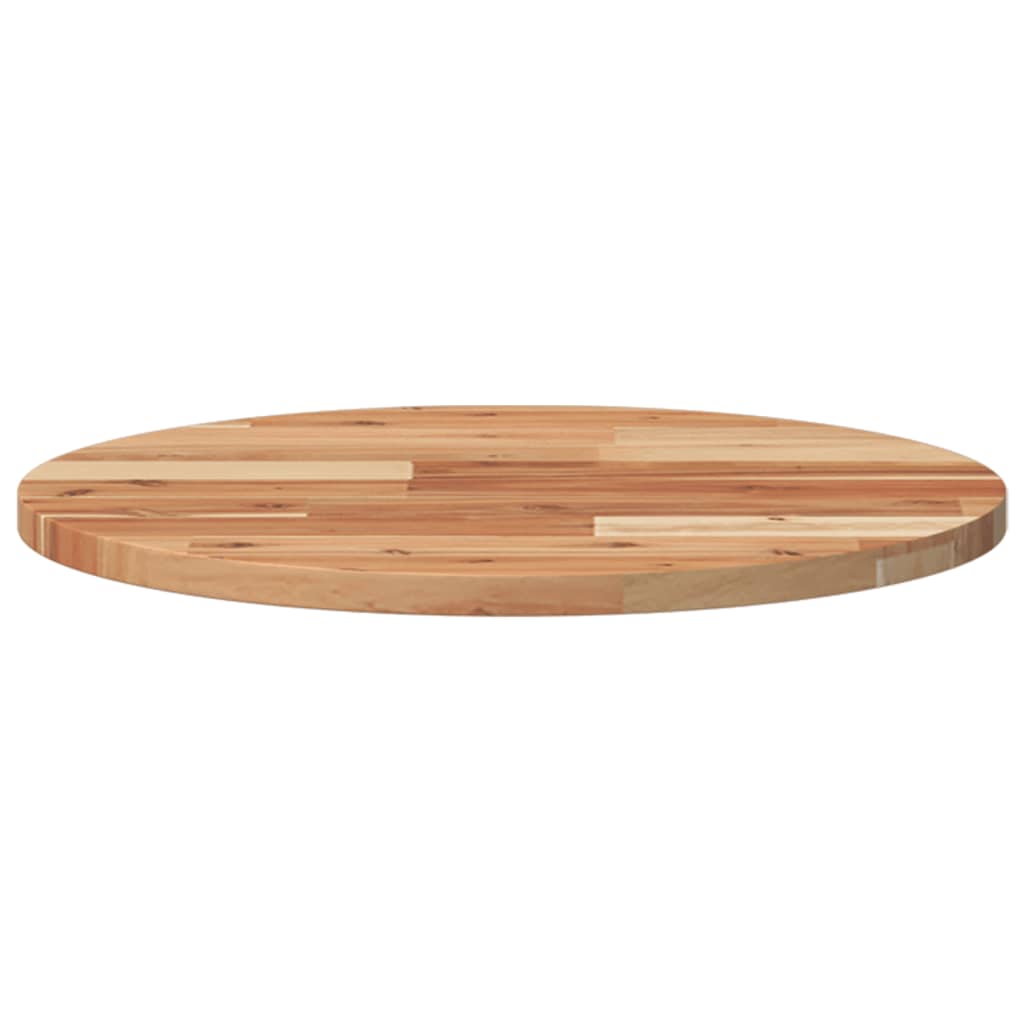 Table Top Round Ø50x2 cm Solid Wood Acacia