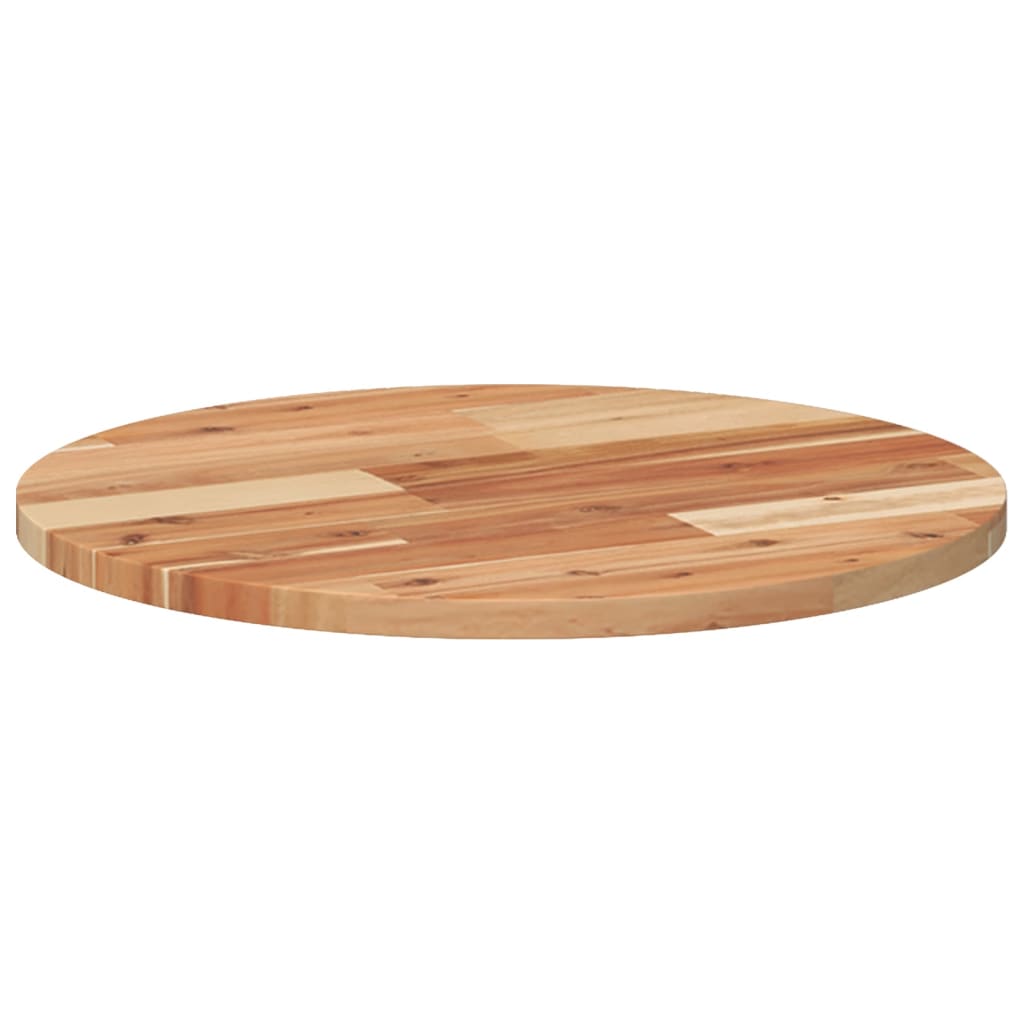 Table Top Round Ø50x2 cm Solid Wood Acacia