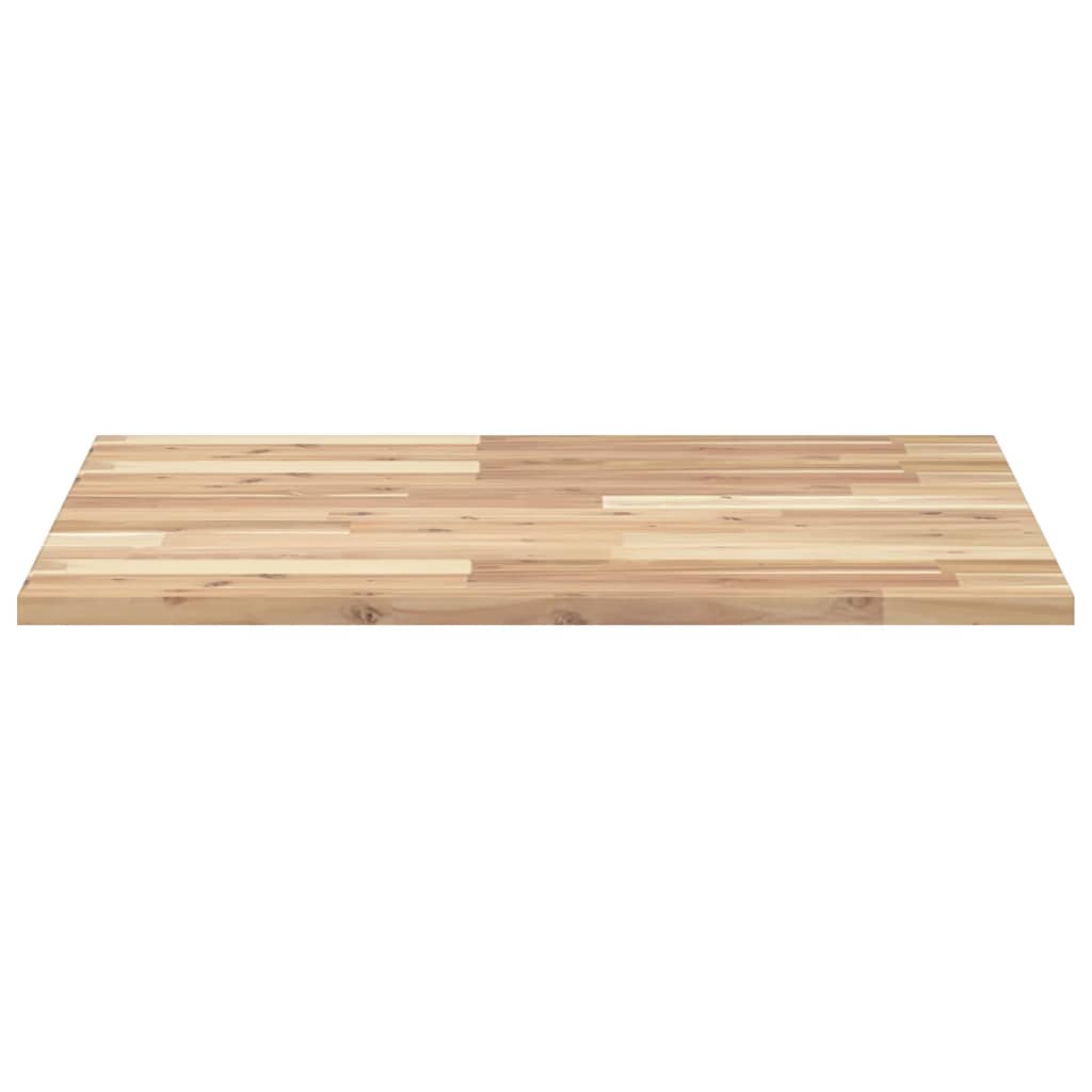 Table Top Square 70x70x2 cm Solid Wood Acacia